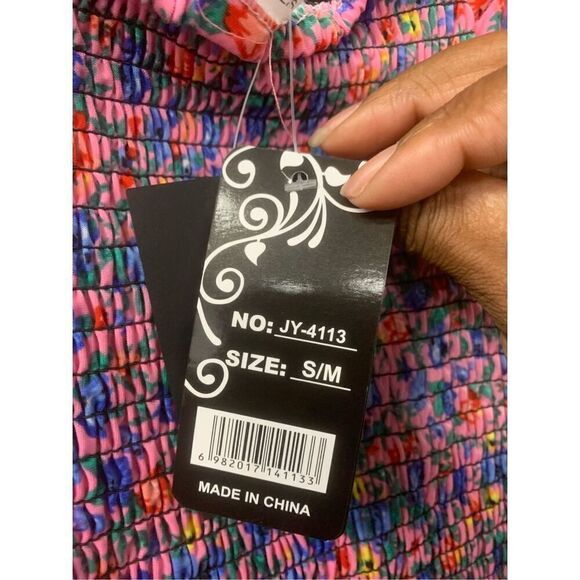 2 Piece Floral Patterned Skort And Top Set - Picture 7 of 7